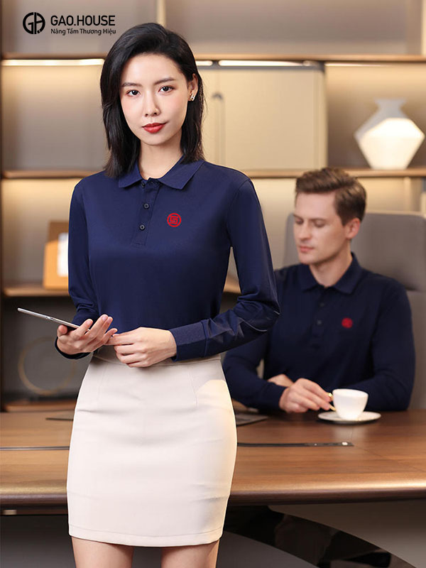 Áo đồng phục công ty đẹp và chuyên nghiệp