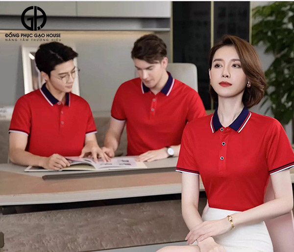 Áo đồng phục công ty đẹp