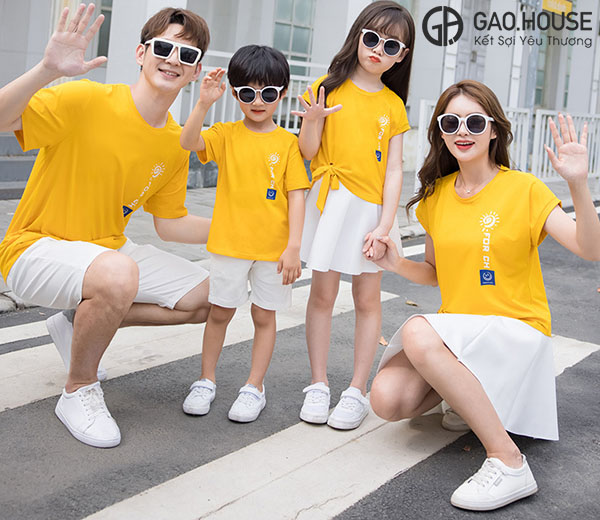 Áo gia đình Gạo House GF1860163