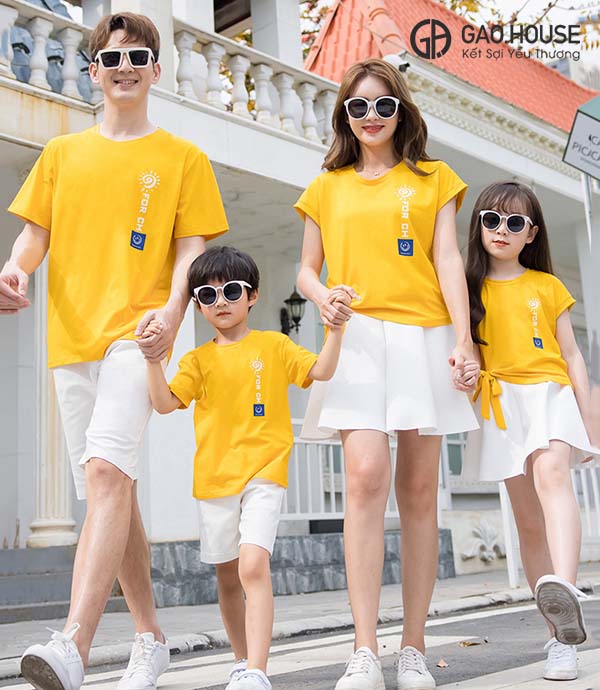 Áo gia đình Gạo House GF1860163