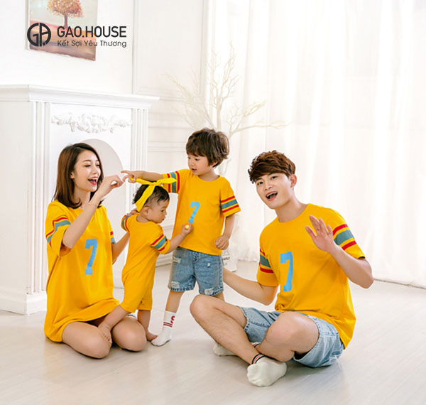 Áo gia đình Gạo House-GF1860110