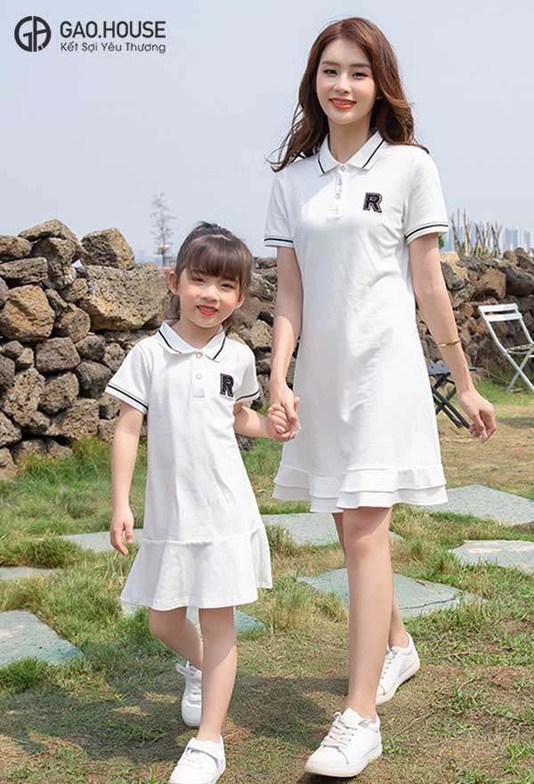 Áo váy gia đình Gạo House GF1890063