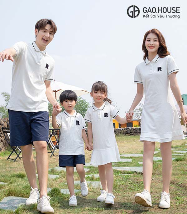 Áo váy gia đình Gạo House GF1890063