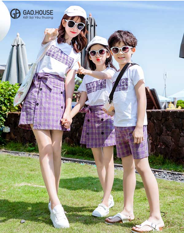 Áo váy gia đình Gạo House GF1860064