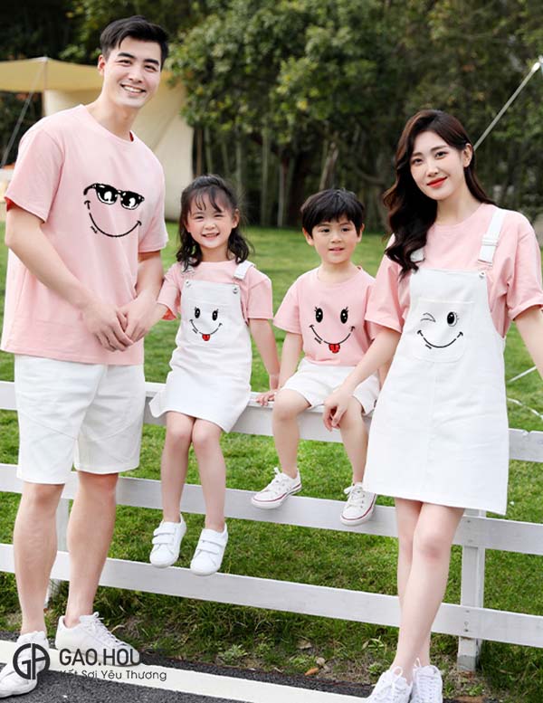 Áo váy gia đình Gạo House GF1860153