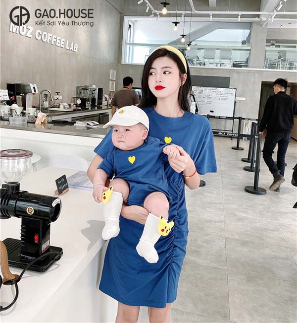 Áo váy gia đình Gạo House GF1860020