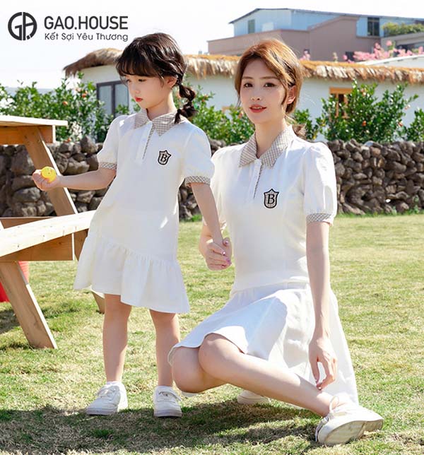 Áo váy gia đình Gạo House GF1870024