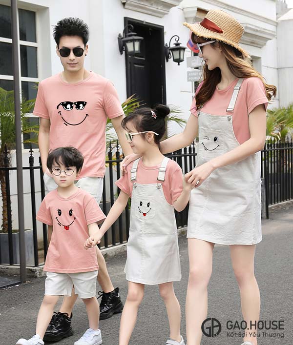 Áo váy gia đình Gạo House GF1860153