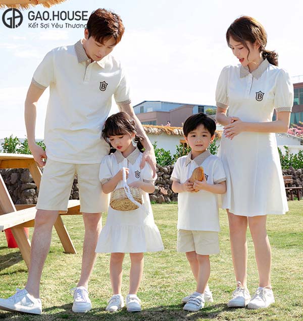 Áo váy gia đình Gạo House GF1870024