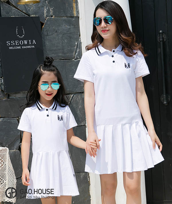 Áo váy gia đình Gạo House GF1870007