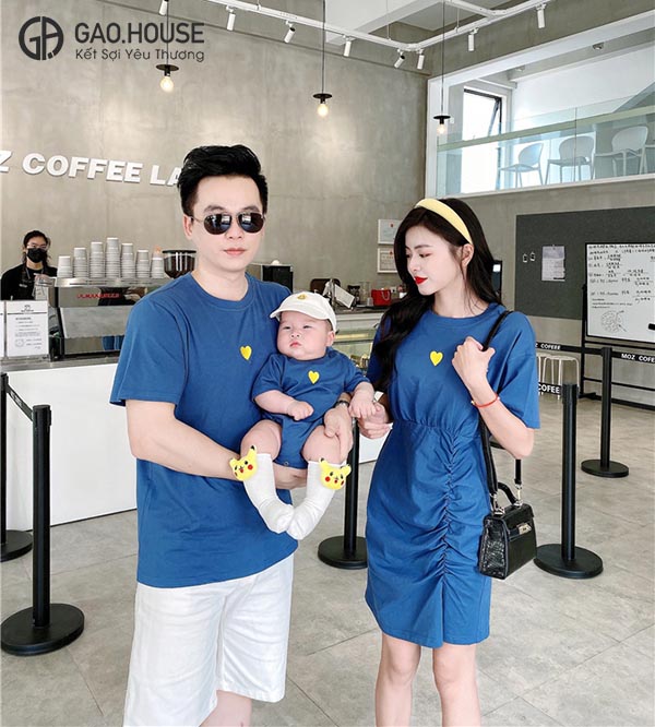 Áo váy gia đình Gạo House GF1860020