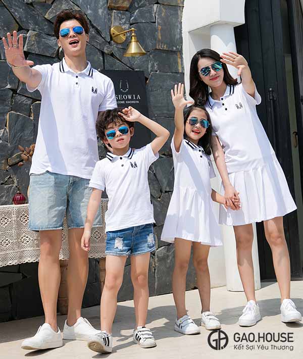 Áo váy gia đình Gạo House GF1870007