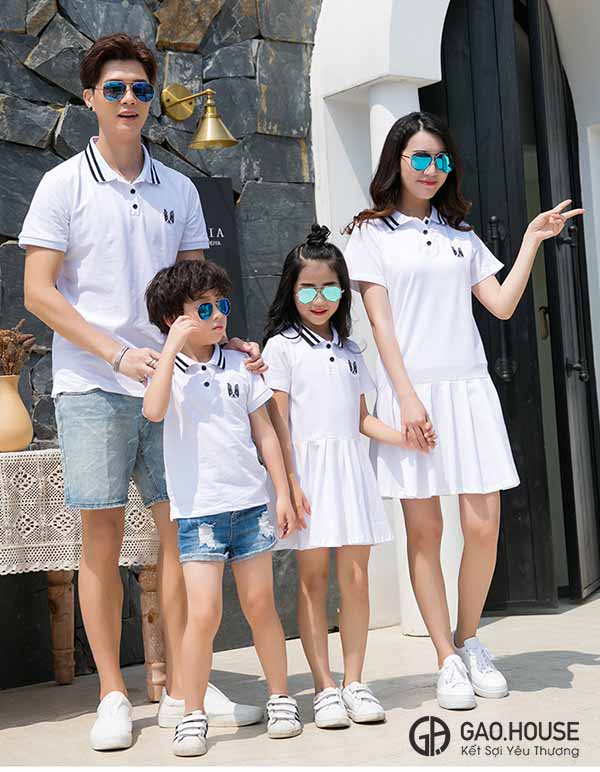 Áo váy gia đình Gạo House GF1870007