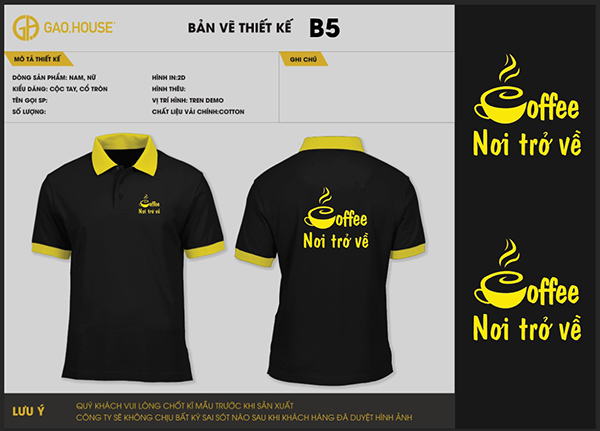 Đồng phục nhà hàng GUN1980034