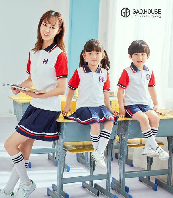 Áo Đồng Phục Mầm Non Thiết Kế Đẹp Và Phá Cách GUM1970004