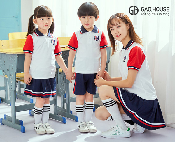Áo Đồng Phục Mầm Non Thiết Kế Đẹp Và Phá Cách GUM1970004