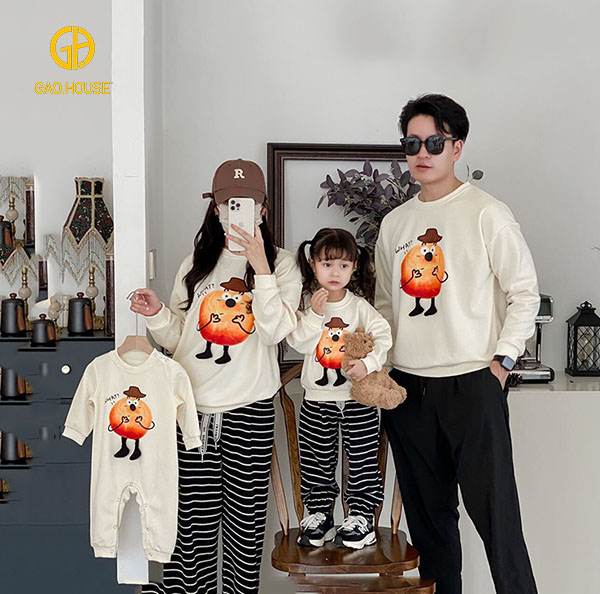 Áo gia đình Gạo House GF1890051