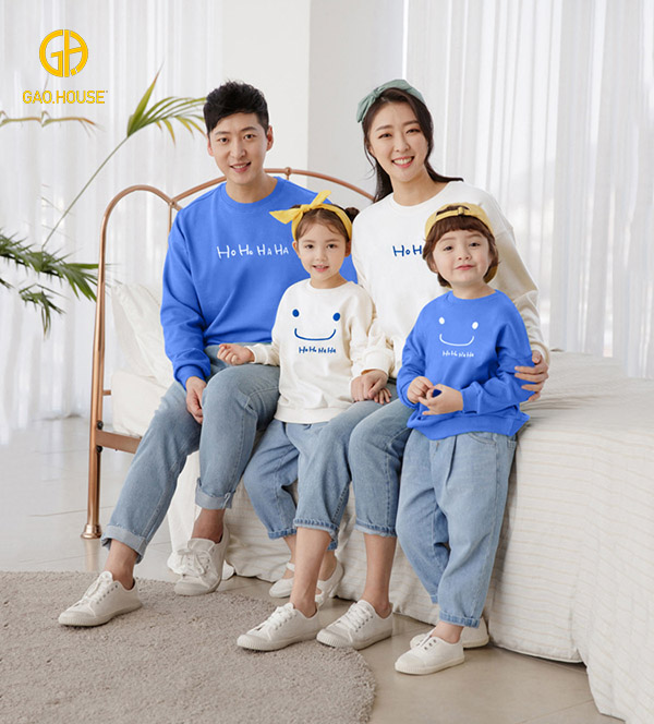 Áo gia đình mùa đông Gạo House GF2020025