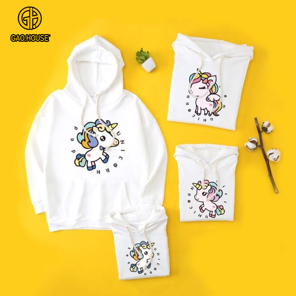 Áo hoodie gia đình Gạo House GF1890043