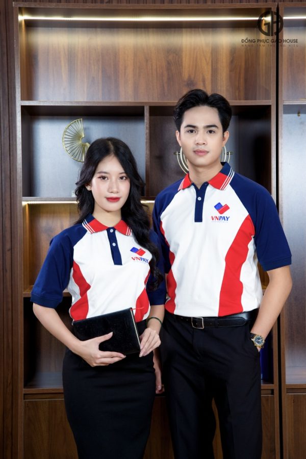 Áo công ty VNPAY cổ bo phối màu sang trọng - Hình ảnh 5
