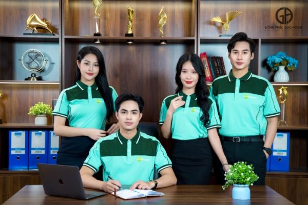 Áo polo đồng phục công ty Garnier thanh lịch - Hình ảnh 4