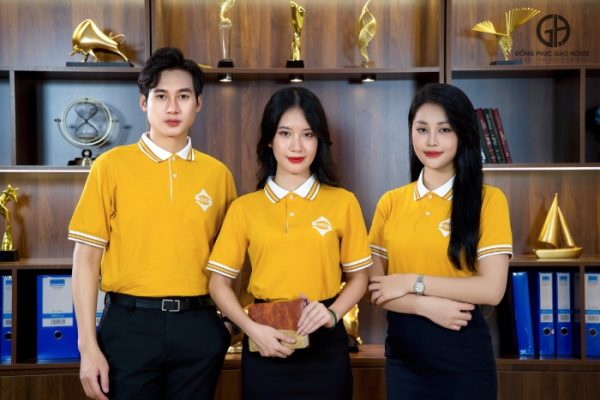 Đồng phục công ty SUN GROUP cổ bo phối màu sang trọng - Hình ảnh 7